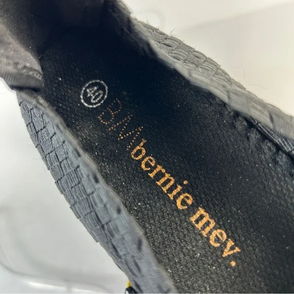 bernie mev. Black Wedges with Colorful Straps 40 - Picture 8 of 8